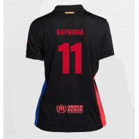 Camisa de Futebol Barcelona Raphinha Belloli #11 Equipamento Secundário Mulheres 2024-25 Manga Curta